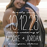 "Earthy" - Save the Dates in Pearl by Owl and Toad - Detail