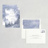 "Misty trees" - Save the Dates in Celestial by Stacey Meacham - Assembled