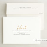 "Toss the Dice" - Save the Dates in Clementine by Meagan Christensen - FREE Recipient Addressing