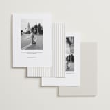 "boxed in" - Save the Dates in Quartz by Jenny Millington - Back of Card Options