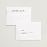 "boxed in" - Save the Dates in Quartz by Jenny Millington - FREE Recipient Addressing