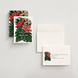 "Tropical Bouquet" - Save the Dates in Basil by Elly - Assembled
