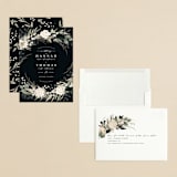 "Ivory Ring" - Save the Dates in Midnight by Susan Moyal - Assembled
