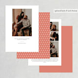 "Illinois Love Location" - Save the Dates in Wedding Dress by Heather Buchma - Back of Card Options