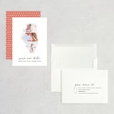 "Illinois Love Location" - Save the Dates in Wedding Dress by Heather Buchma - Assembled