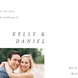"Lagom" - Save the Dates in Ivory by lulu and isabelle - Detail