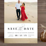 "Southern Charm" - Save the Dates in Noir by Beth Murphy - Front