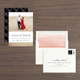 "Southern Charm" - Save the Dates in Noir by Beth Murphy - Assembled