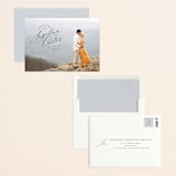 "Classic Curves" - Save the Dates in Ink by Ellis - Assembled