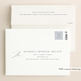 "Classic Curves" - Save the Dates in Ink by Ellis - FREE Recipient Addressing