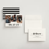 "Bold trio" - Save the Dates in Ivory by Creo Study - Assembled