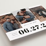 "Bold trio" - Save the Dates in Ivory by Creo Study - Detail