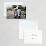 "Resplendent" - Save the Dates in White by Jessica Williams - Assembled