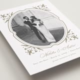 "Calia" - Save the Dates in Paris Rain by Jennifer Postorino - Detail