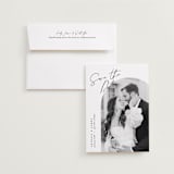 "capture" - Save the Dates in Snow by Pixel and Hank - Save the Date with Envelope
