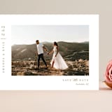 "Minimale" - Save the Dates in Frosting by Jessica Williams - Front