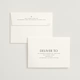 "Bold Names" - Save the Dates in Obsidian by Jennifer Postorino - FREE Recipient Addressing