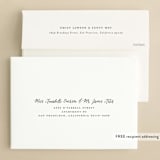 "Bottom Line" - Save the Dates in Vanilla by Jennifer Wick - FREE Recipient Addressing