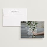 "Cool Kids" - Save the Dates in Vanilla by Helena Vitto - Save the Date with Envelope