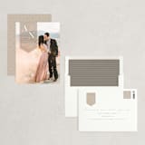 "Modeco" - Save the Dates in Mink by Jennifer Lew - Assembled