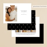 "Big is beautiful" - Save the Dates in Cotton by My Splendid Summer - Back of Card Options