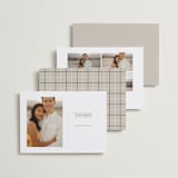 "Daisies" - Save the Dates in Ink by Wildfield Paper Co - Back of Card Options