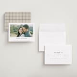 "Daisies" - Save the Dates in Ink by Wildfield Paper Co - Assembled