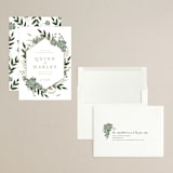 "Succulent Surround" - Save the Dates in Powder by Susan Moyal - Assembled