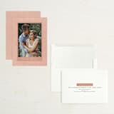 "Circles on Circles" - Save the Dates in Terracotta by Ella Weaver - Assembled
