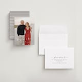 "Lovely" - Save the Dates in Snow by Sarah Curry - Assembled