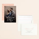 "Nestled" - Save the Dates in Cream by Roxy Cervantes - Assembled