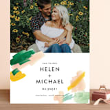 "Hamptons" - Save the Dates in Melon by Erika Firm - Front