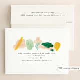 "Hamptons" - Save the Dates in Melon by Erika Firm - FREE Recipient Addressing