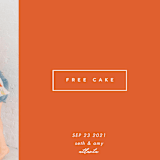 "Because Cake" - Save the Dates in Cayenne by Erin L. Wilson - Detail