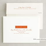 "Because Cake" - Save the Dates in Cayenne by Erin L. Wilson - FREE Recipient Addressing