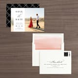 "Southern Charm" - Save the Dates in Noir by Beth Murphy - Assembled