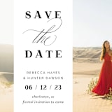"Southern Charm" - Save the Dates in Noir by Beth Murphy - Detail