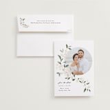 "Sweeping Vine" - Save the Dates in Porcelain by Itsy Belle Studio - Save the Date with Envelope