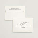 "Scripted Names" - Save the Dates in Ecru by Hooray Creative - FREE Recipient Addressing