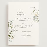 "Fleur" - Save the Dates in Lily by Everett Paper Goods - Front