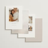 "montagna" - Save the Dates in Forest by Petra Kern - Back of Card Options