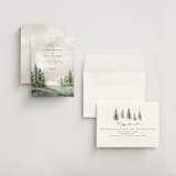 "montagna" - Save the Dates in Forest by Petra Kern - Assembled