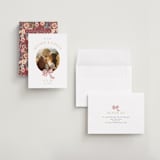 "Ruban en Fleur" - Save the Dates in Rose by Itsy Belle Studio - Assembled