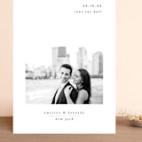 "Minimal Romance" - Save the Dates in Cloud by Playground Prints - Front