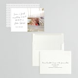 "Palm Springs" - Save the Dates in Onyx by Sarah Curry - Assembled