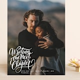 "The Next Chapter" - Save the Dates in Pearl by Laura Bolter - Front