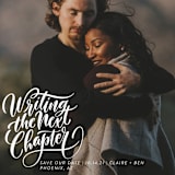 "The Next Chapter" - Save the Dates in Pearl by Laura Bolter - Detail