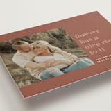 "Nice Ring" - Save the Dates in Cinnamon by Sarah Brown - Detail