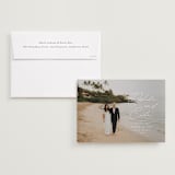 "Paradise Found" - Save the Dates in Cloud by Ashlee Townsend - Save the Date with Envelope