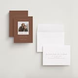 "Patina" - Save the Dates in Rust by Ekko Studio - Assembled